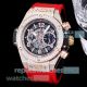 Best Copy Hublot Big Bang Unico Rainbow Diamond Watches Red Expandable strap (2)_th.jpg